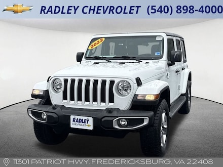 2022 Jeep Wrangler Unlimited Sahara 4x4 SUV