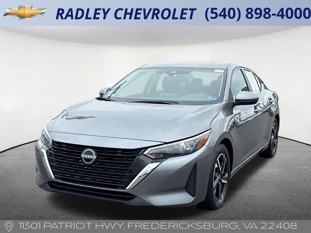Gray (Gun Metallic) 2024 Nissan Sentra Sedan Front-Wheel Drive Continuously Variable Transmission