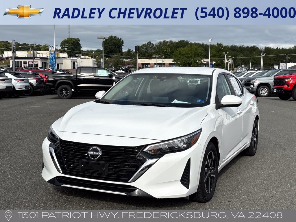 White (Fresh Powder) 2025 Nissan Sentra Sedan Front-Wheel Drive Automatic