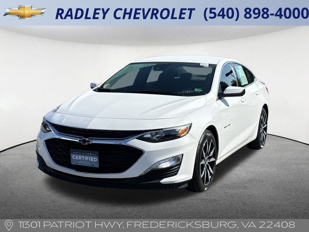 Certified 2024 Chevrolet Malibu RS Sedan