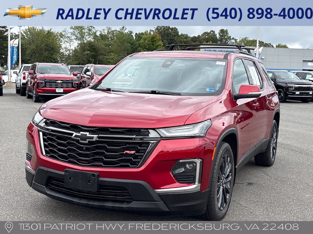 Radiant Red Tintcoat 2023 Chevrolet Traverse SUV / Crossover Four-Wheel Drive Automatic