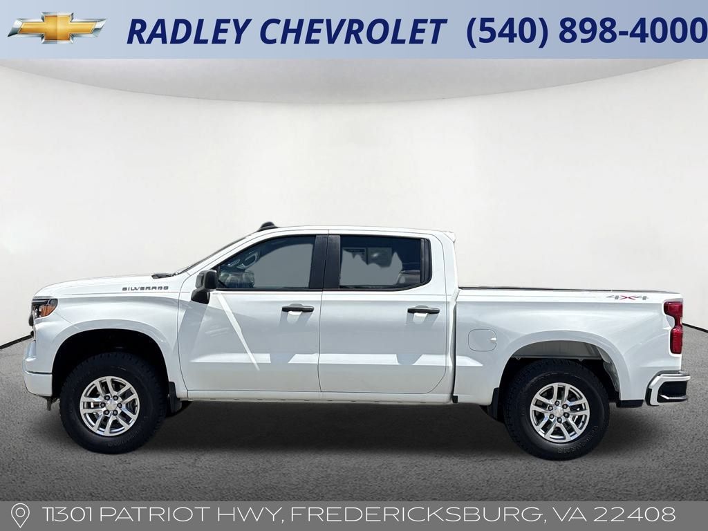 Certified 2024 Chevrolet Silverado 1500 Custom with VIN 3GCPDBEK3RG197926 for sale in Fredericksburg, VA