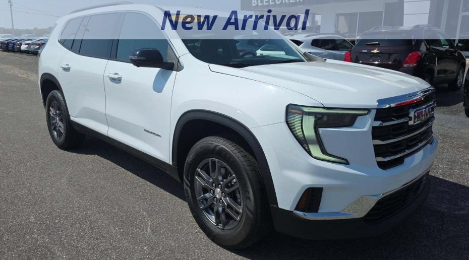 Summit White 2025 GMC Acadia SUV / Crossover Front-Wheel Drive Automatic