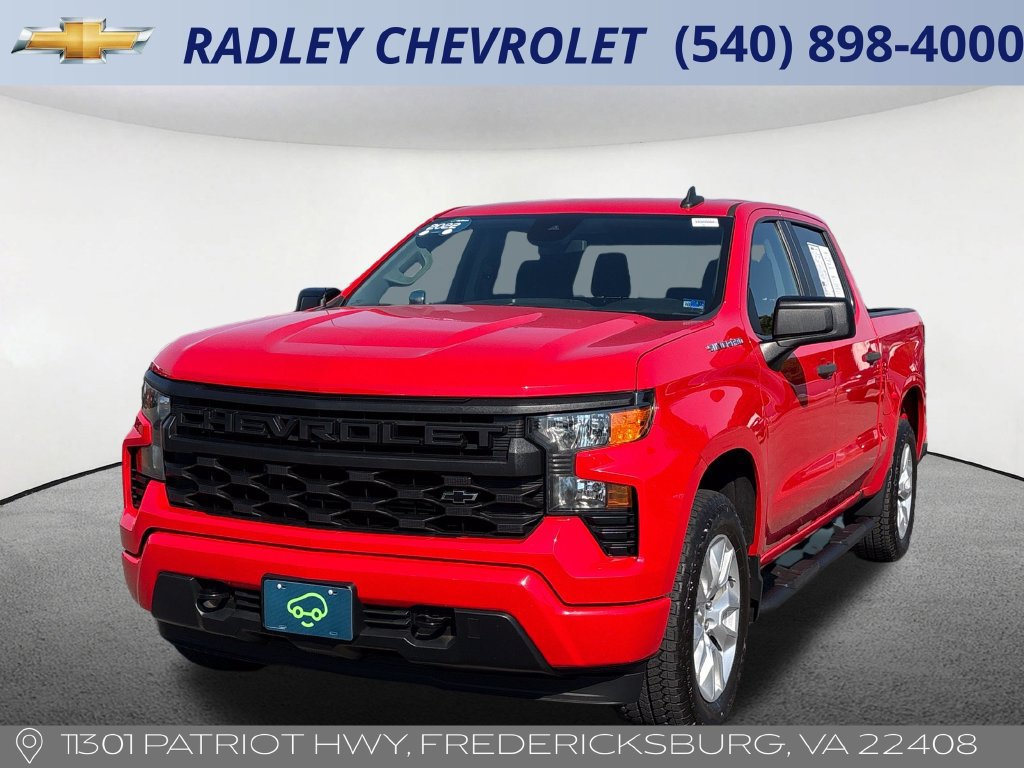 Red HOT 2022 Chevrolet Silverado 1500 Pickup Truck Four-Wheel Drive 8-Speed Automatic