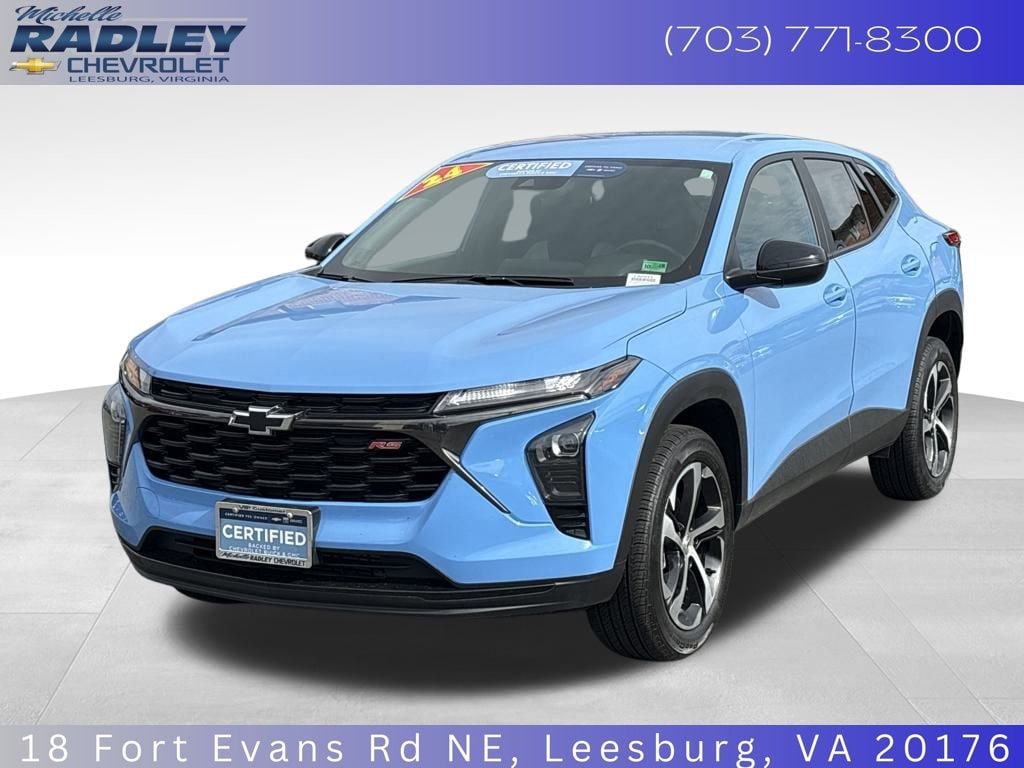 Certified 2024 Chevrolet Trax 1RS SUV