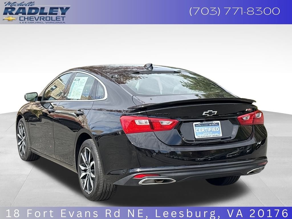 Certified 2024 Chevrolet Malibu RS Sedan