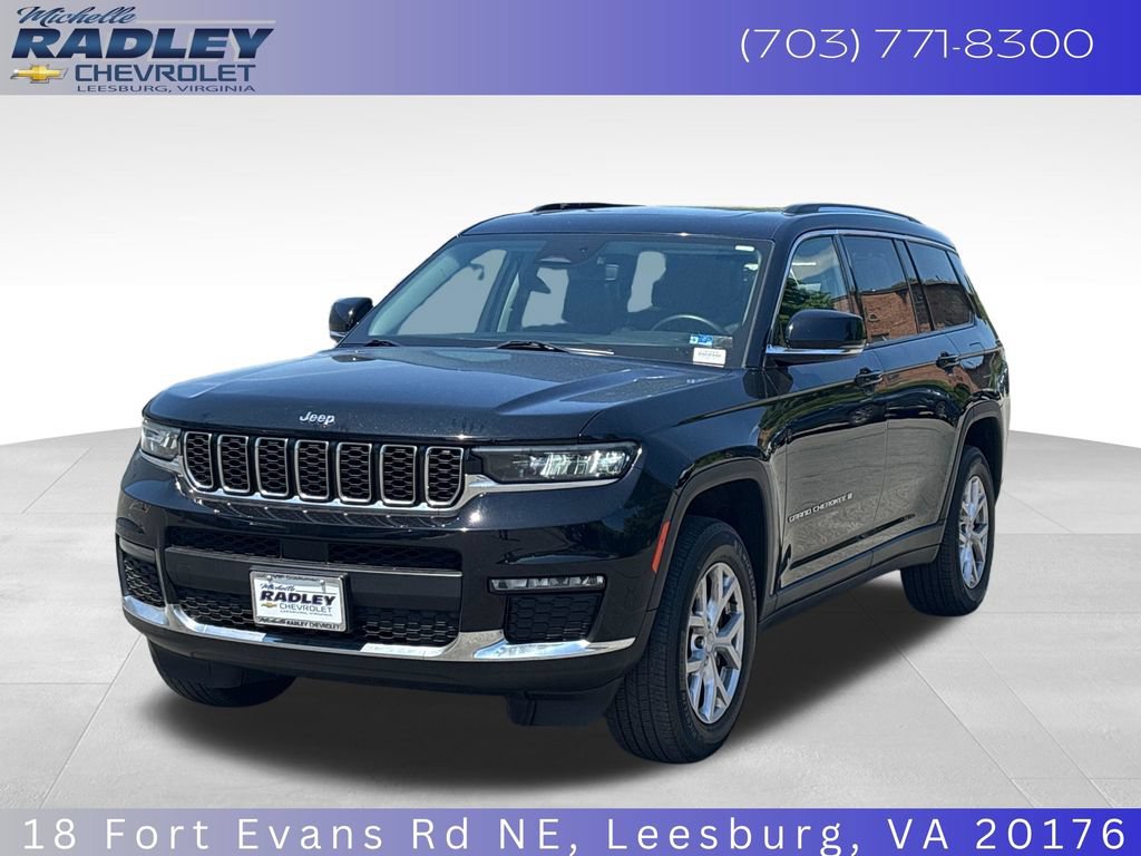 Black 2021 Jeep Grand Cherokee L SUV / Crossover Four-Wheel Drive Automatic