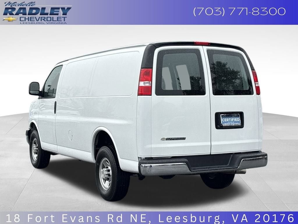 Certified 2024 Chevrolet Express Cargo 2500 WT Van