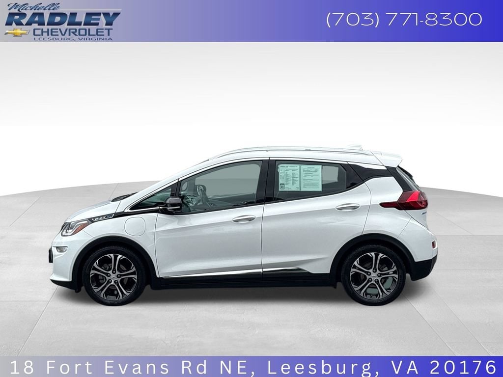 Used 2019 Chevrolet Bolt EV Premier with VIN 1G1FZ6S09K4141542 for sale in Leesburg, VA