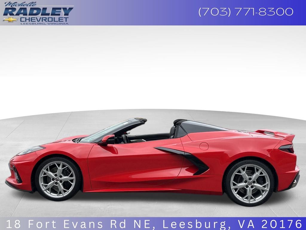 Used 2023 Chevrolet Corvette 3LT with VIN 1G1YC3D41P5119870 for sale in Fredericksburg, VA