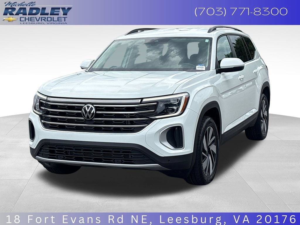 White 2025 Volkswagen Atlas SUV / Crossover All-Wheel Drive Automatic