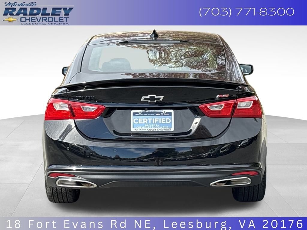 Certified 2024 Chevrolet Malibu RS Sedan