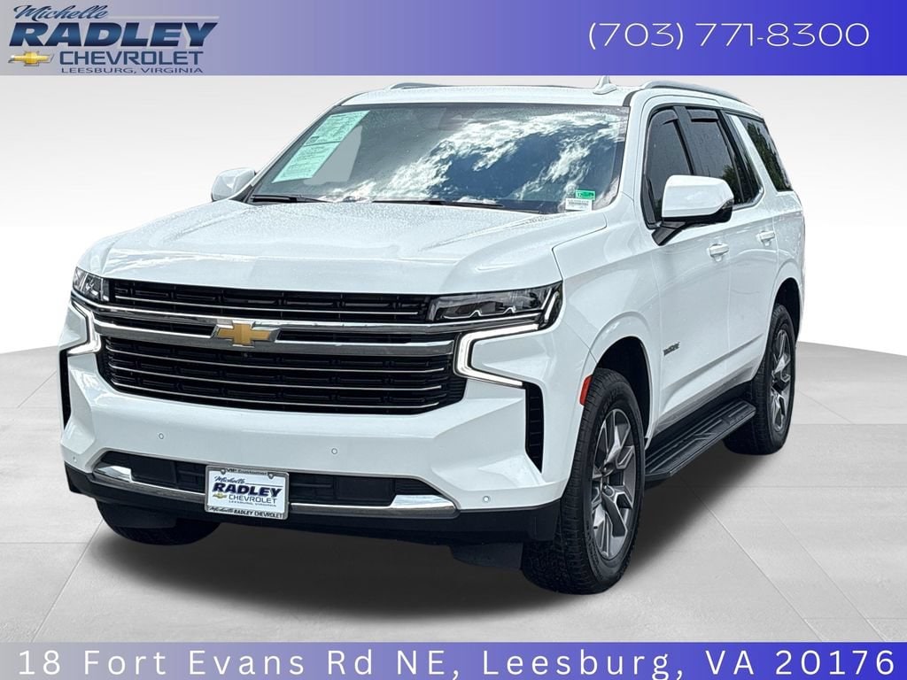 Summit White 2022 Chevrolet Tahoe SUV / Crossover Four-Wheel Drive Automatic