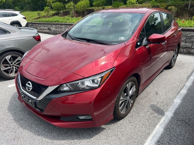 Used 2021 Nissan Leaf SV with VIN 1N4AZ1CV6MC555391 for sale in Newtown Square, PA