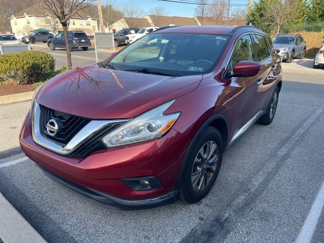 Used 2017 Nissan Murano SV with VIN 5N1AZ2MH9HN114661 for sale in Newtown Square, PA