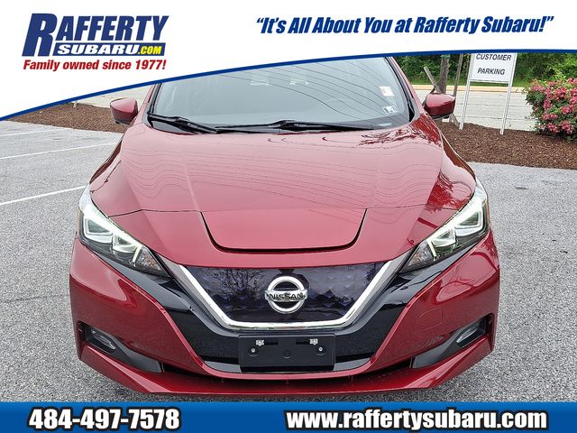 Used 2021 Nissan Leaf SV with VIN 1N4AZ1CV6MC555391 for sale in Newtown Square, PA