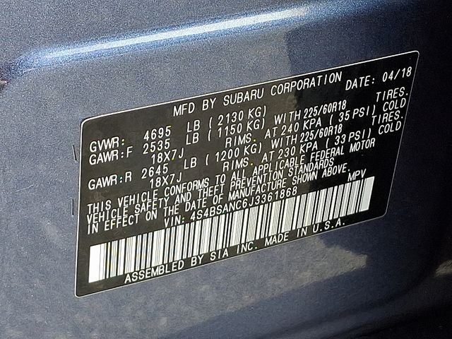 2018 Subaru Outback Limited - Photo 30