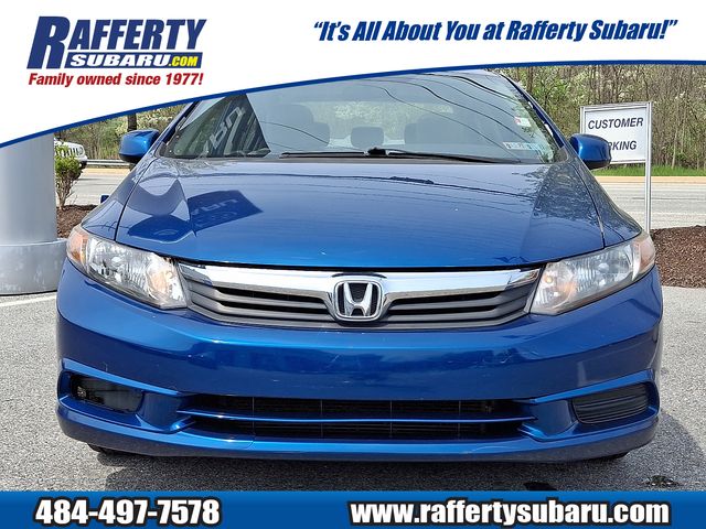 Used 2012 Honda Civic EX-L with VIN 19XFB2F96CE325768 for sale in Newtown Square, PA