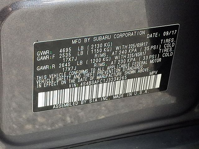 2018 Subaru Outback Premium - Photo 27