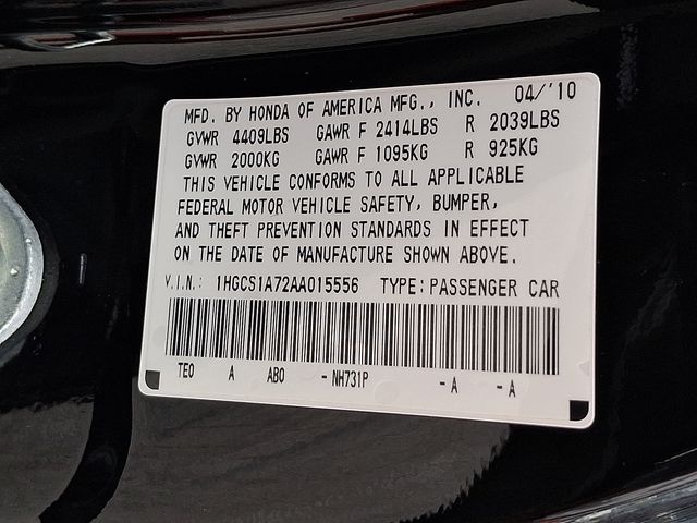 2010 Honda Accord EX - Photo 27