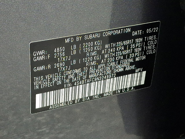 2022 Subaru Outback Premium - Photo 31