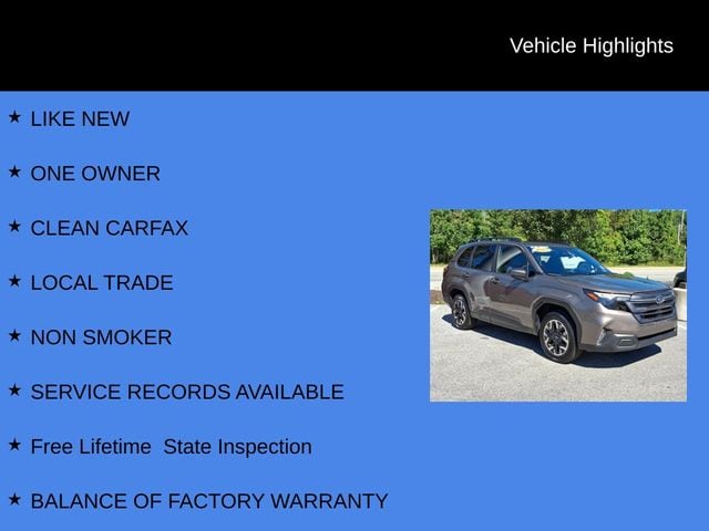 2025 Subaru Forester Premium - Photo 9