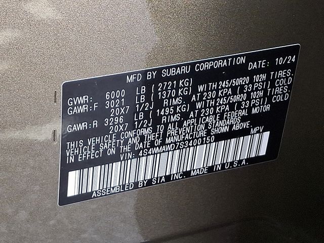 2025 Subaru Ascent Onyx Edition-Touring - Photo 33