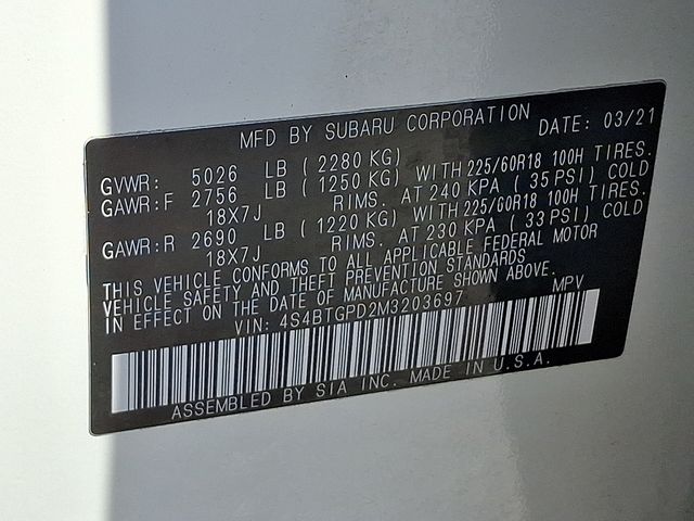 2021 Subaru Outback Touring - Photo 29