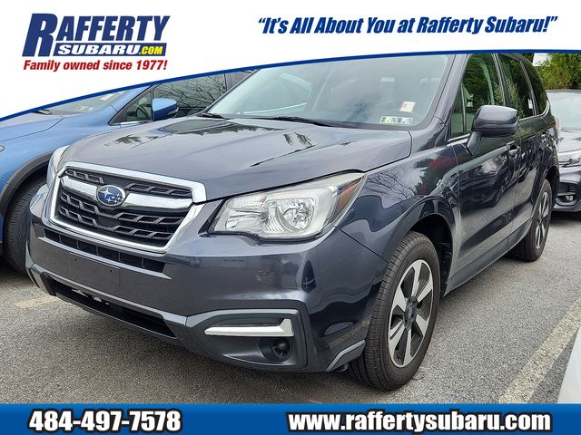 Used 2017 Subaru Forester Premium with VIN JF2SJAECXHH568155 for sale in Newtown Square, PA