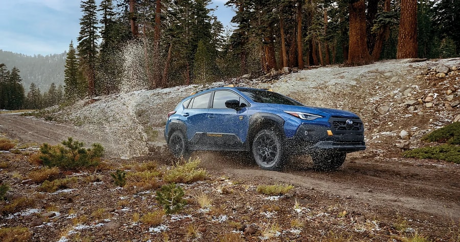 The 2026 Subaru Crosstrek Wilderness off-roading