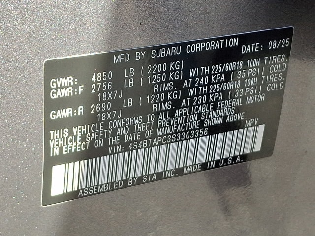 2025 Subaru Outback Touring - Photo 31