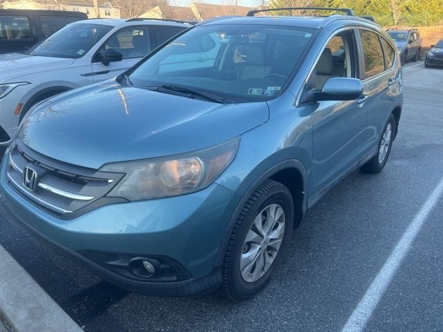 Used 2014 Honda CR-V EX-L with VIN 2HKRM4H77EH605275 for sale in Newtown Square, PA