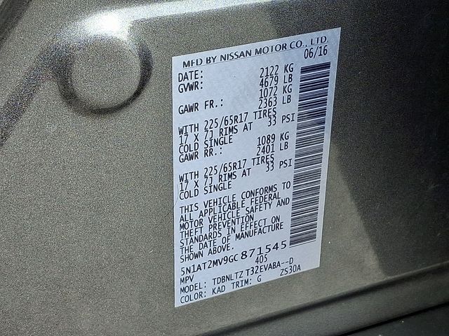 2016 Nissan Rogue SV - Photo 28