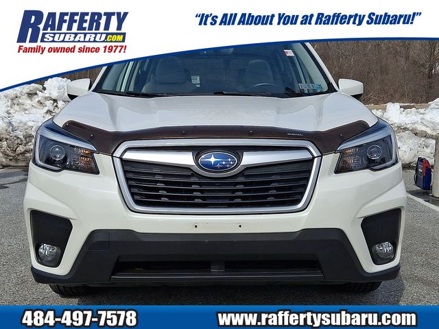 Used 2021 Subaru Forester Premium with VIN JF2SKAFC1MH529671 for sale in Newtown Square, PA