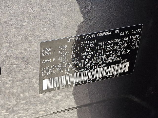 2023 Subaru Ascent Onyx Edition Limited - Photo 31