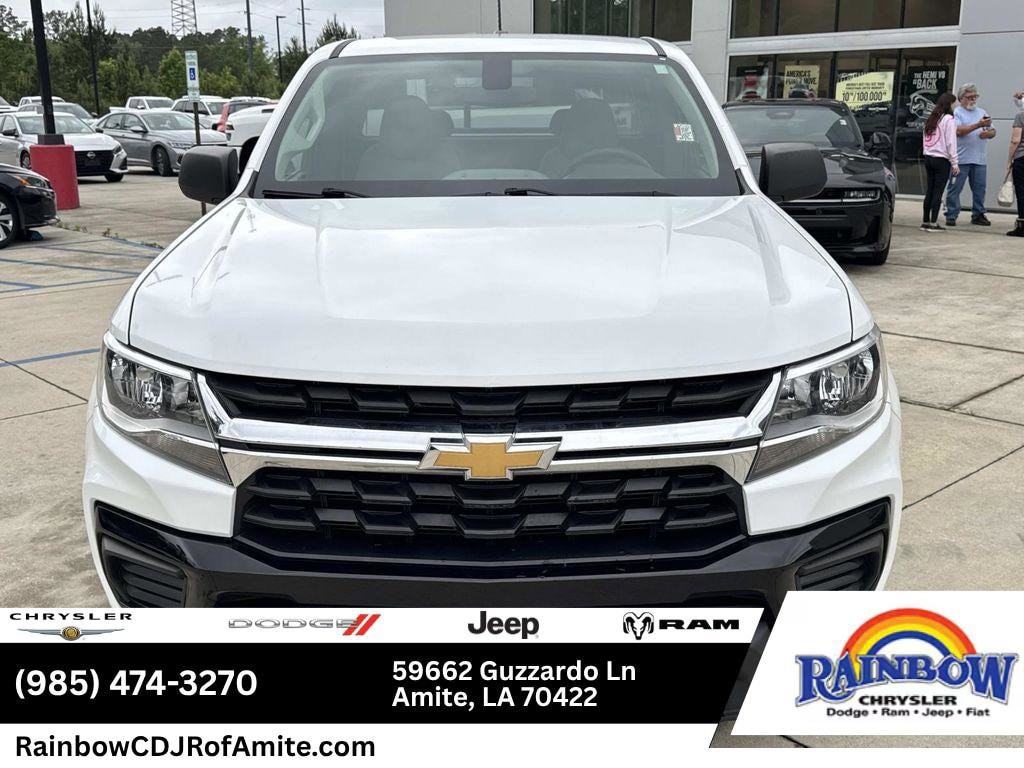 Used 2022 Chevrolet Colorado Work Truck with VIN 1GCHSBEA7N1153390 for sale in Amite City, LA