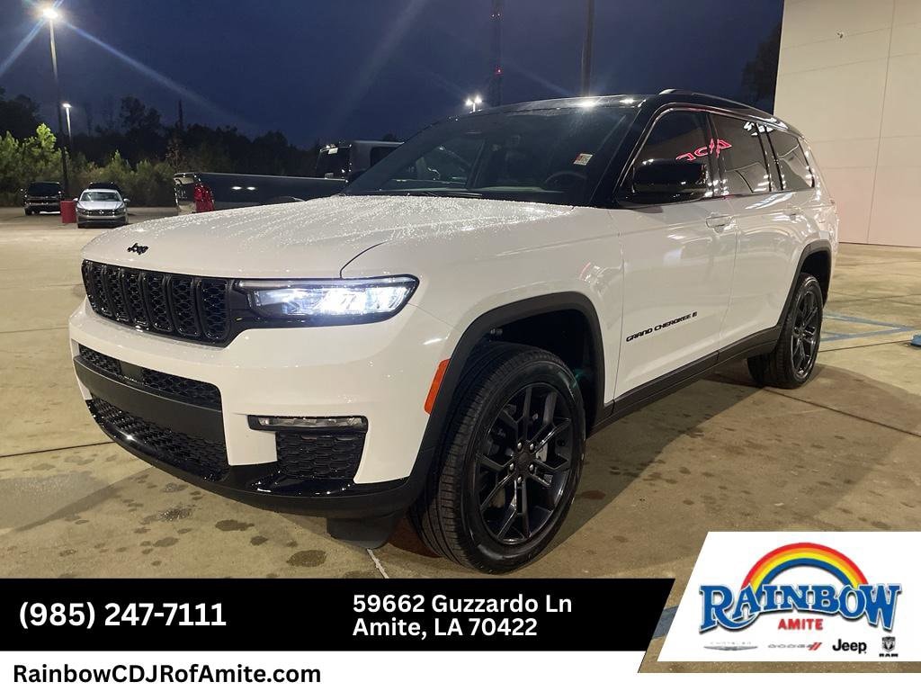 New 2025 Jeep Grand Cherokee L LIMITED 4X4 Sport Utility