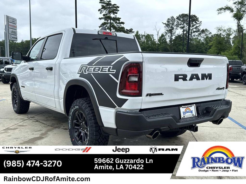 New 2026 Ram 1500 REBEL CREW CAB 4X4 5'7 BOX Pickup
