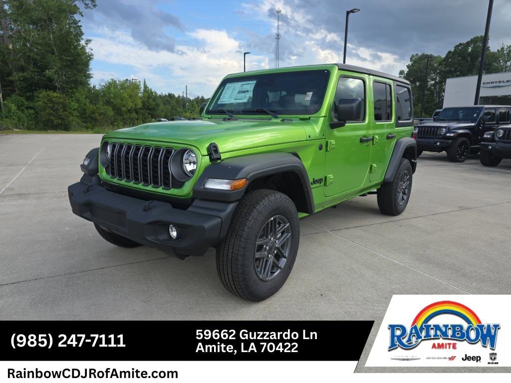 New 2025 Jeep Wrangler 4-DOOR SPORT S Sport Utility