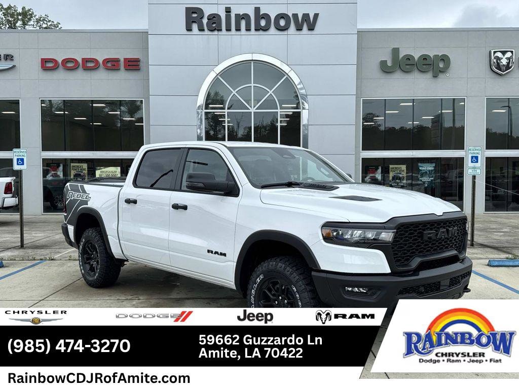 New 2026 Ram 1500 REBEL CREW CAB 4X4 5'7 BOX Pickup