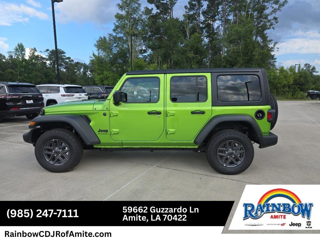 New 2025 Jeep Wrangler 4-DOOR SPORT S Sport Utility