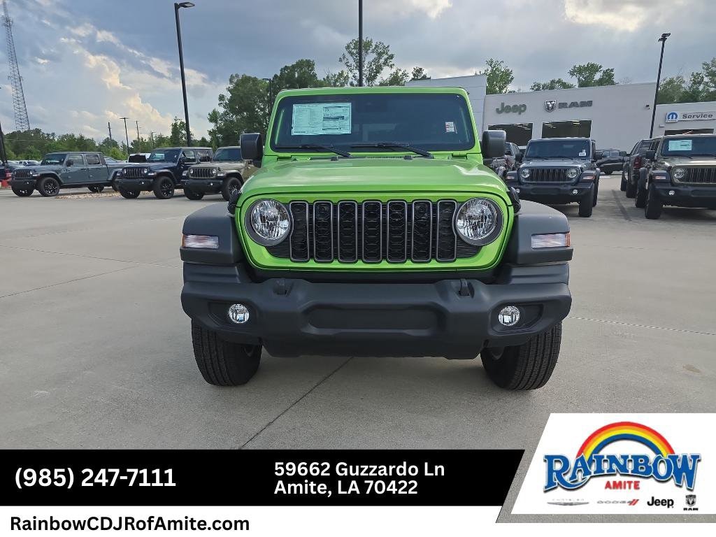 New 2025 Jeep Wrangler 4-DOOR SPORT S Sport Utility