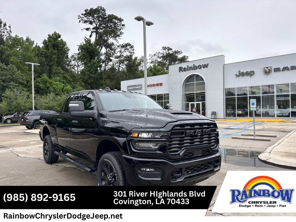 New 2026 Ram 2500 BLACK EXPRESS CREW CAB 4X4 6'4 BOX Pickup