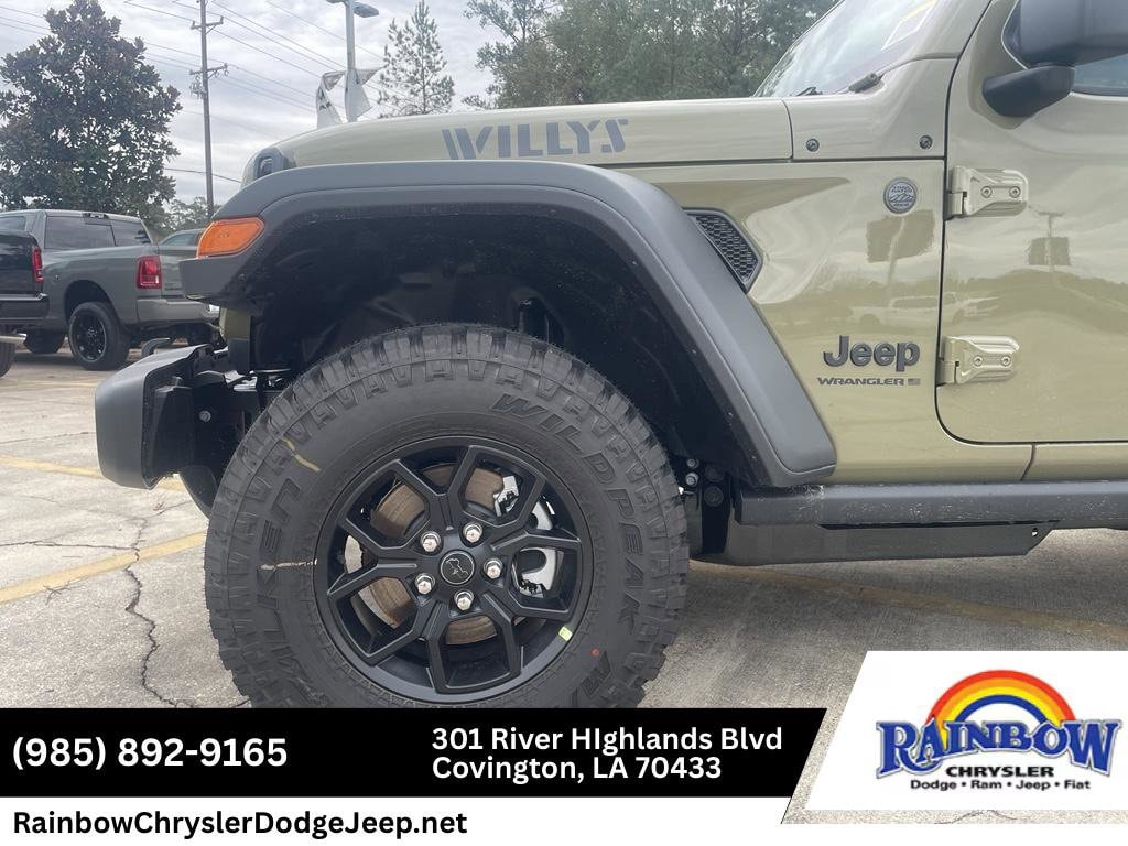 New 2026 Jeep Wrangler 4-DOOR WILLYS Sport Utility