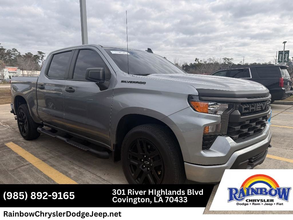 Used 2022 Chevrolet Silverado 1500 LTD Custom Truck Crew Cab