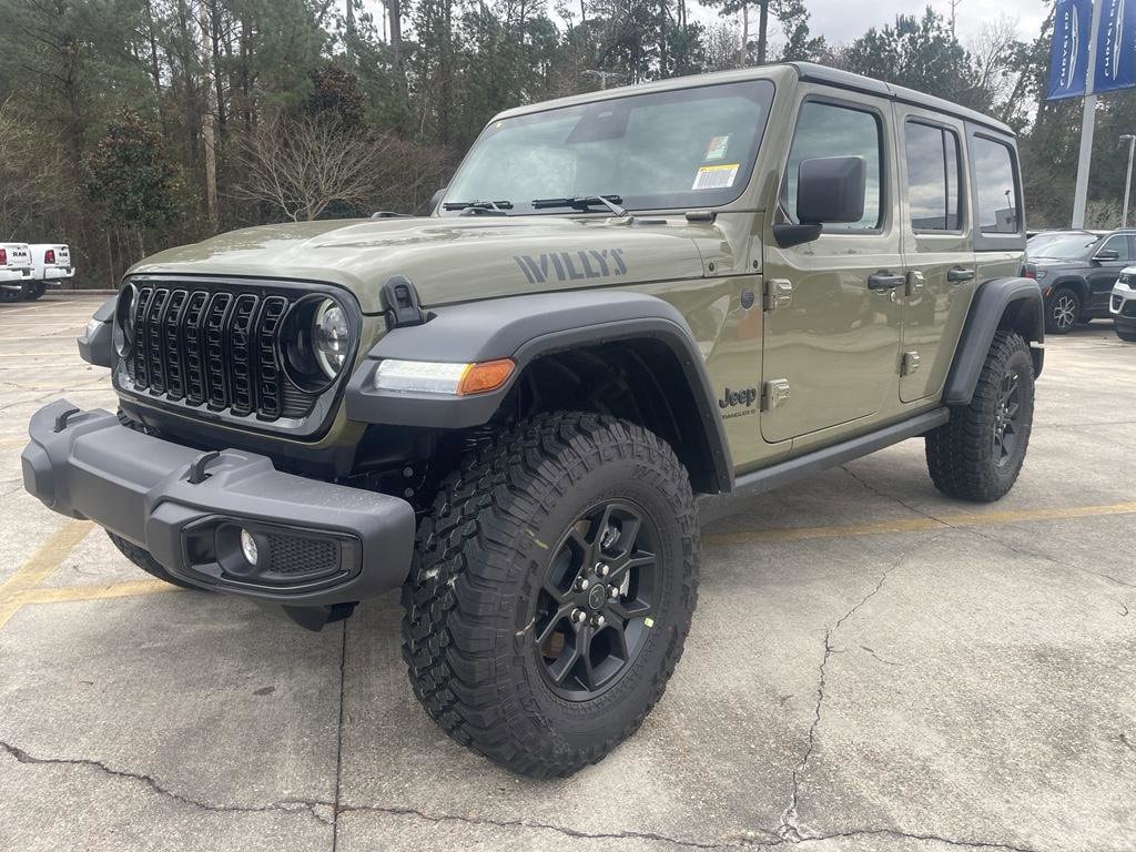 New 2026 Jeep Wrangler 4-DOOR WILLYS Sport Utility
