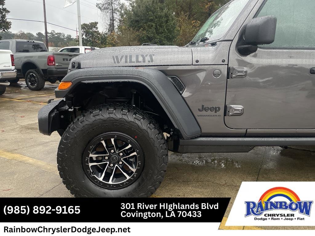 New 2026 Jeep Wrangler 4-DOOR WILLYS Sport Utility