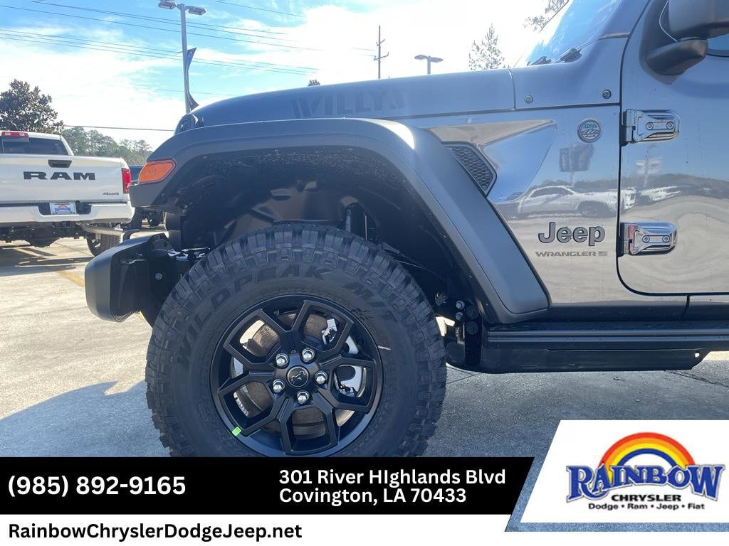 New 2026 Jeep Wrangler 4-DOOR WILLYS Sport Utility