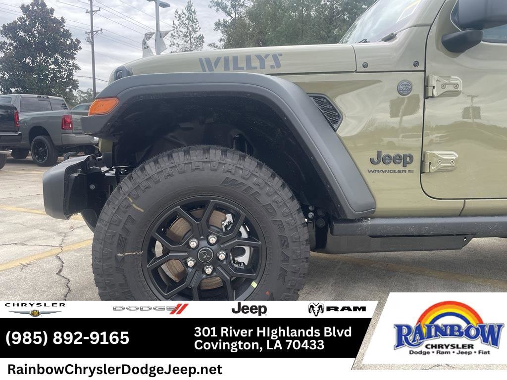 New 2026 Jeep Wrangler 4-DOOR WILLYS Sport Utility