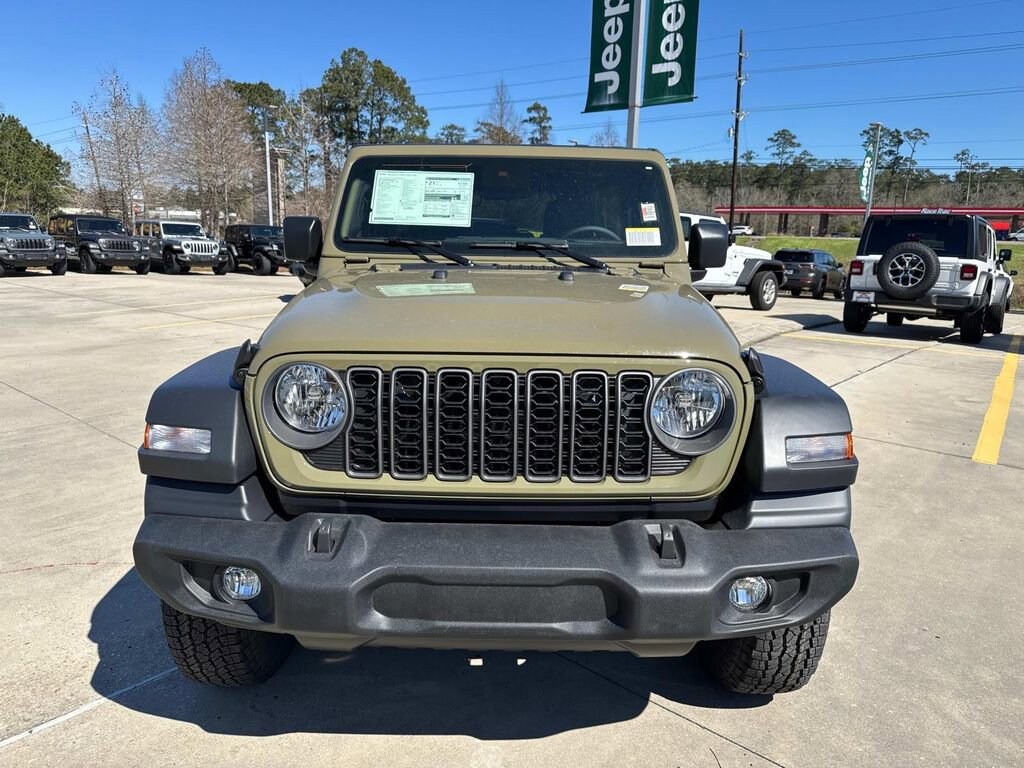 New 2025 Jeep Wrangler 4-DOOR SPORT S Sport Utility
